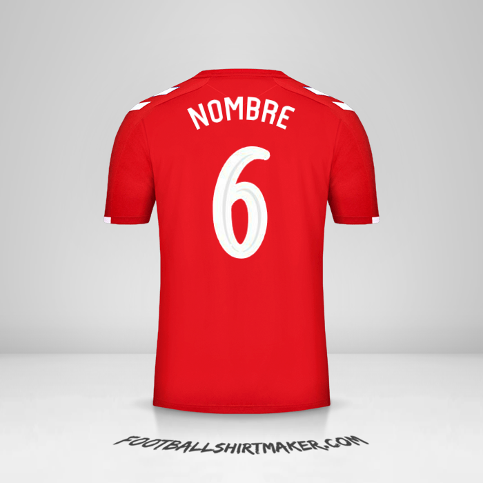 Camiseta Rangers FC Cup 2019/20 Tercera -  nombre - 6