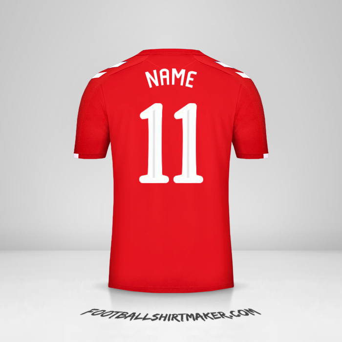 Shirt Rangers FC Cup 2019/20 Third -  name - 11