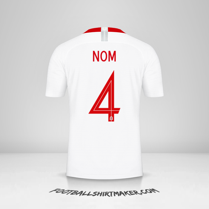 Maillot Pologne 2018 -  nom - 4