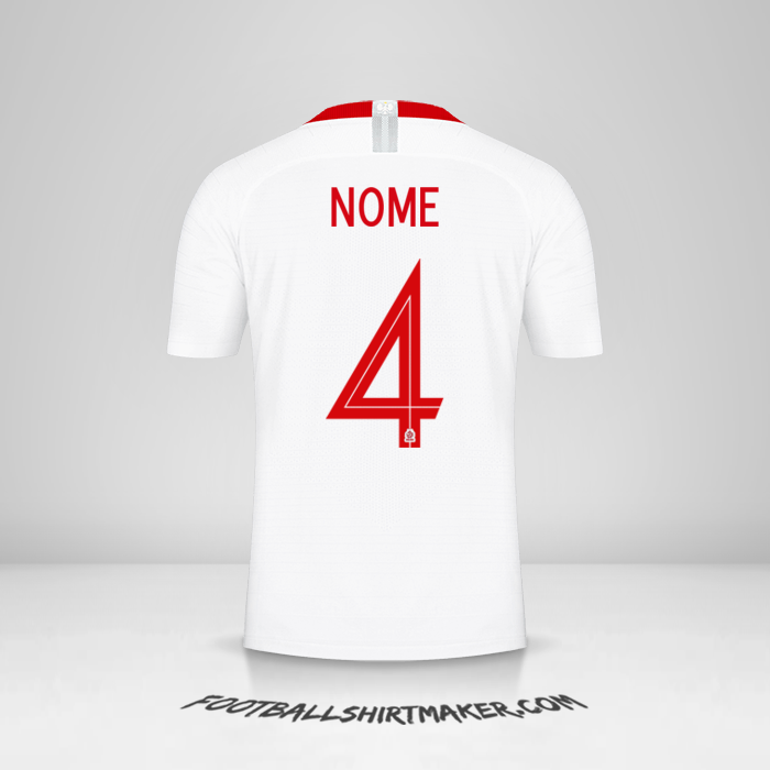 Maglia Polonia 2018 -  nome - 4
