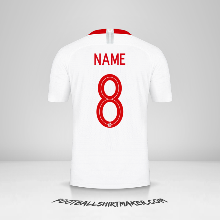 Shirt Poland 2018 -  name - 8