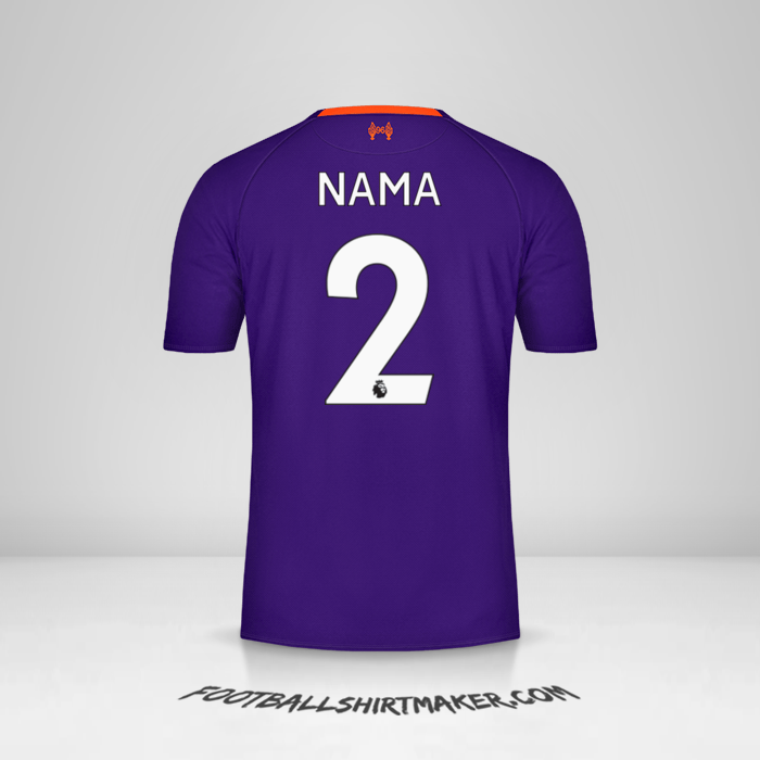 Jersey Liverpool FC 2018/19 Alternatif -  nama - 2