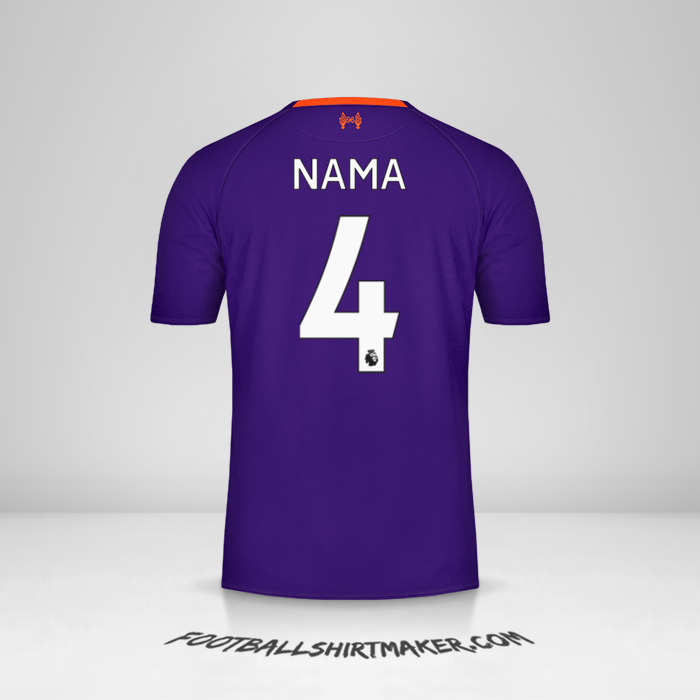Jersey Liverpool FC 2018/19 Alternatif -  nama - 4