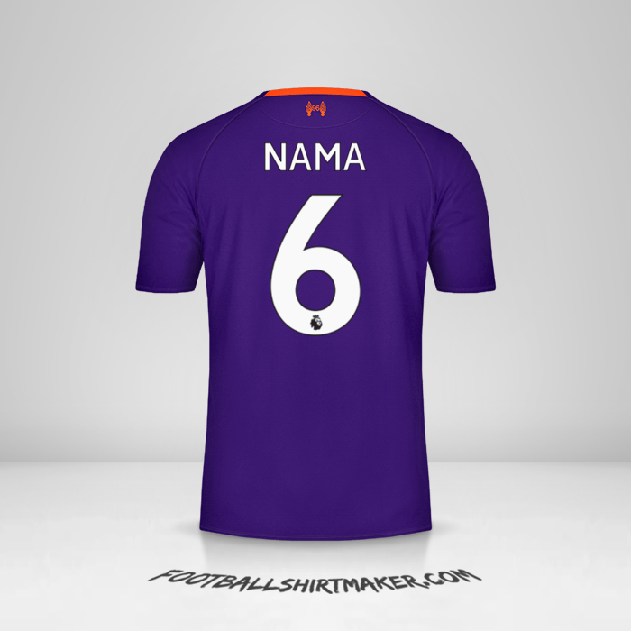 Jersey Liverpool FC 2018/19 Alternatif -  nama - 6