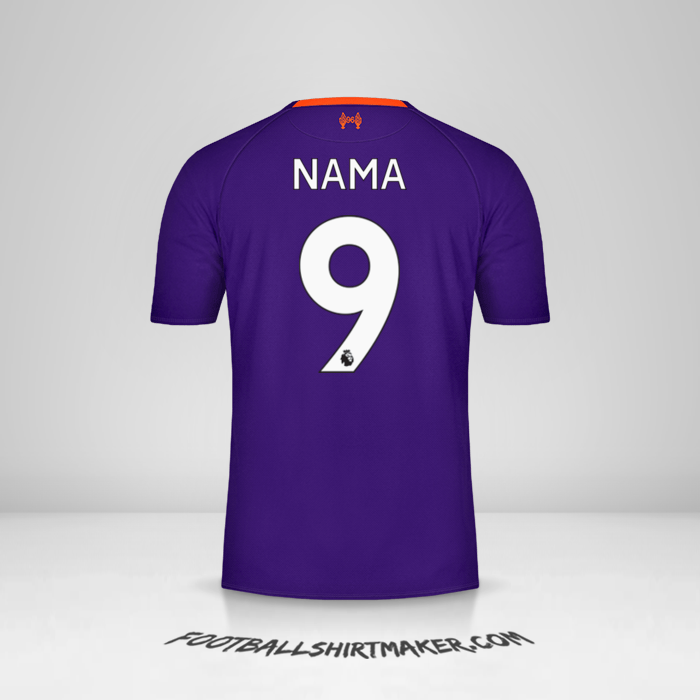 Jersey Liverpool FC 2018/19 Alternatif -  nama - 9
