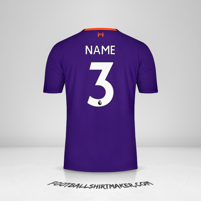 Trikot Liverpool FC 2018/19 Auswärts -  name - 3