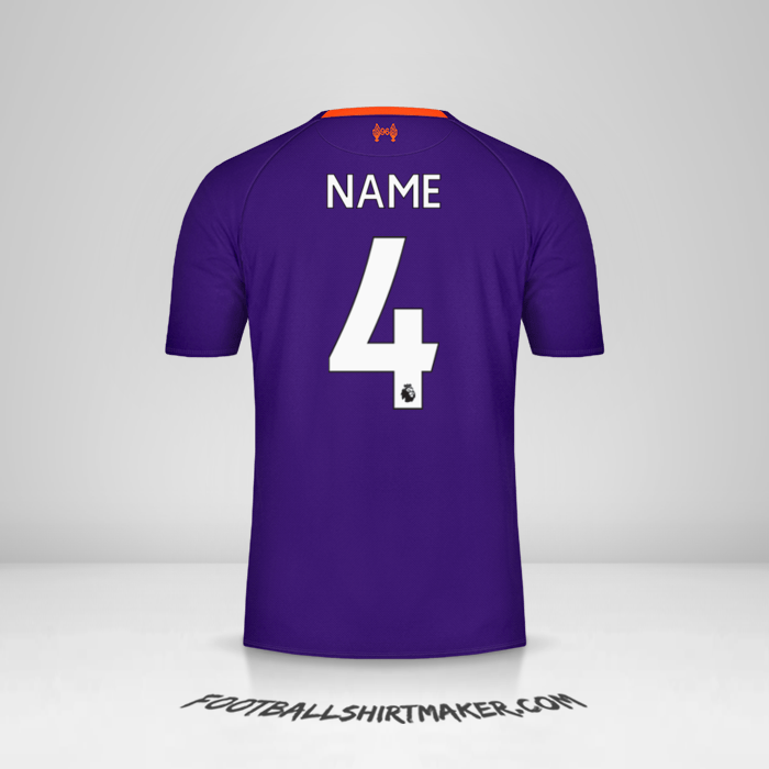Trikot Liverpool FC 2018/19 Auswärts -  name - 4
