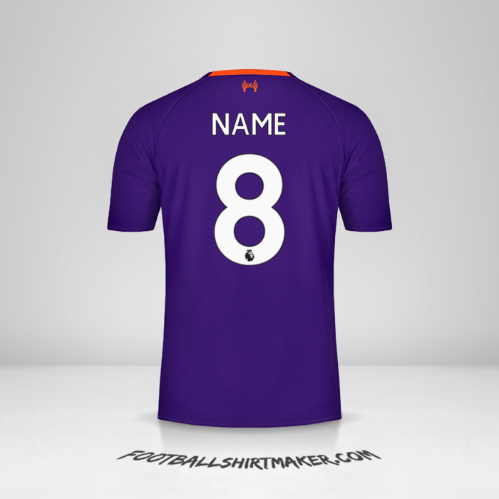 Jersey Liverpool FC 2018/19 Away -  name - 8