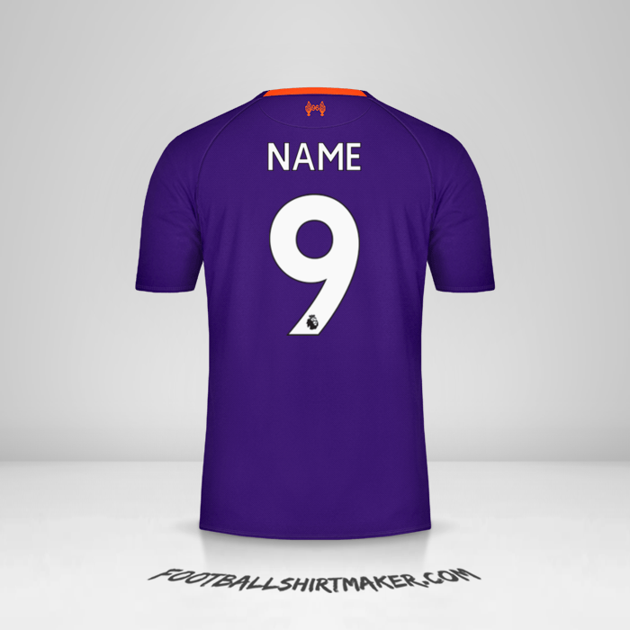 Trikot Liverpool FC 2018/19 Auswärts -  name - 9