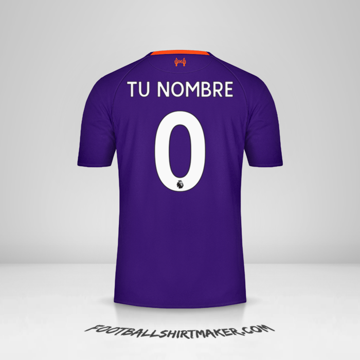 Jersey Liverpool FC 2018/19 II -  tu nombre - 0