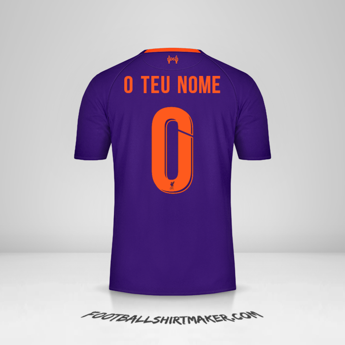 Camisola Liverpool FC Cup 2018/19 II -  o teu nome - 0