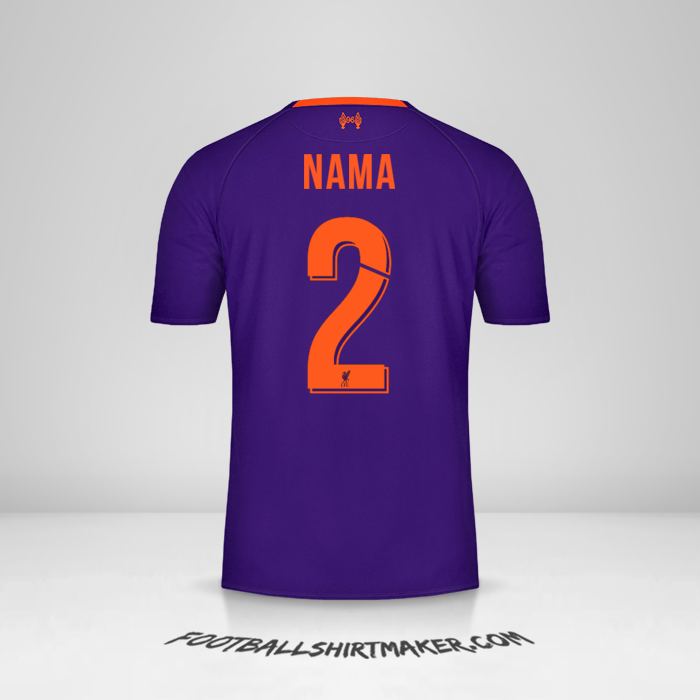 Jersey Liverpool FC Cup 2018/19 Alternatif -  nama - 2
