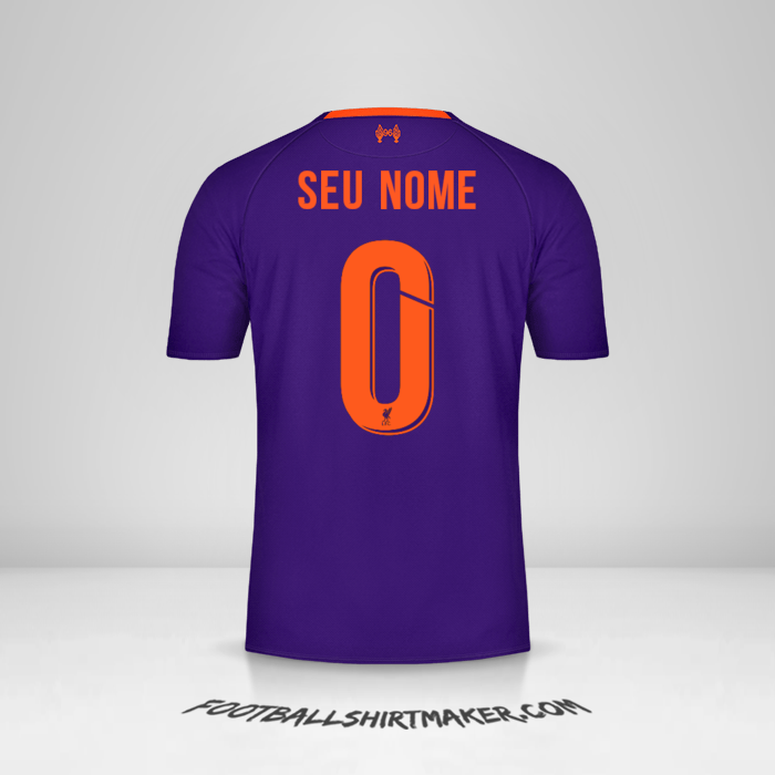 Camisa Liverpool FC Cup 2018/19 II -  seu nome - 0