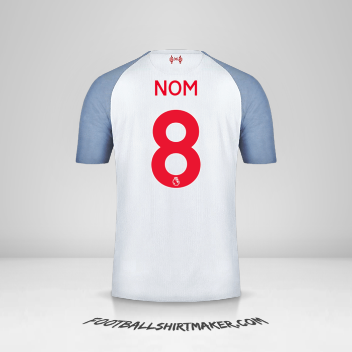 Maillot Liverpool FC 2018/19 Troisième -  nom - 8