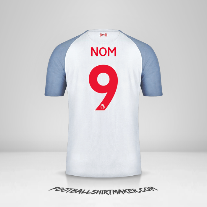 Maillot Liverpool FC 2018/19 Troisième -  nom - 9