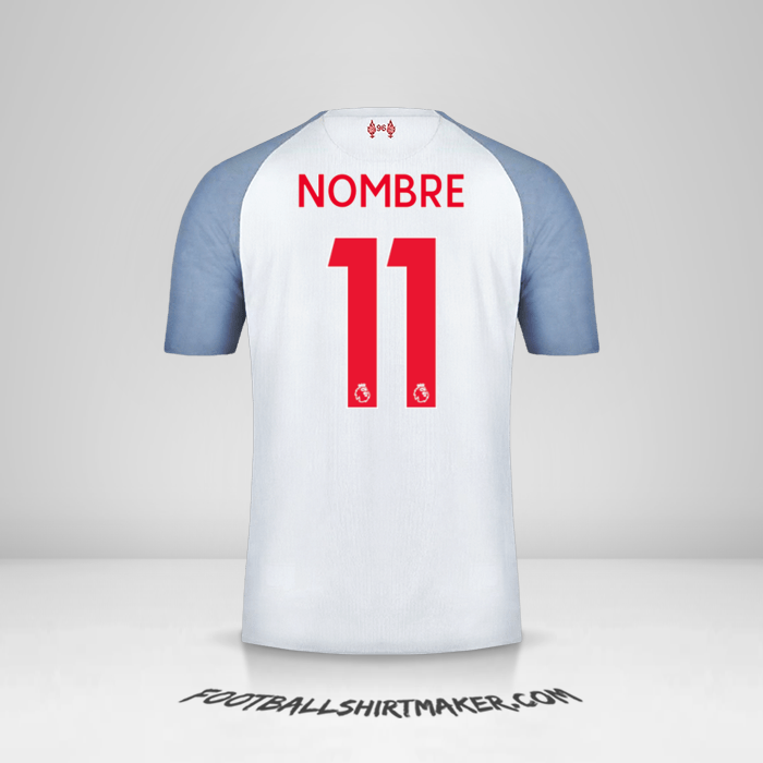 Jersey Liverpool FC 2018/19 Tercera -  nombre - 11