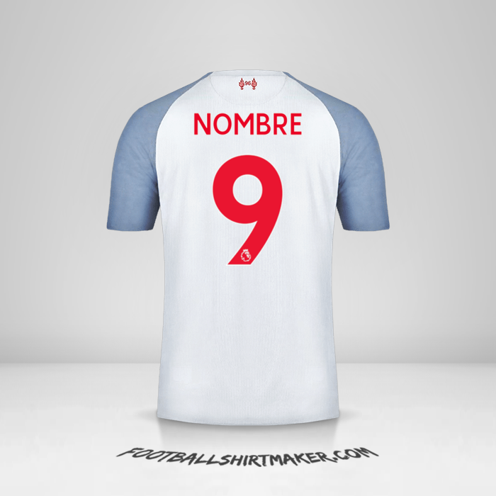 Jersey Liverpool FC 2018/19 Tercera -  nombre - 9