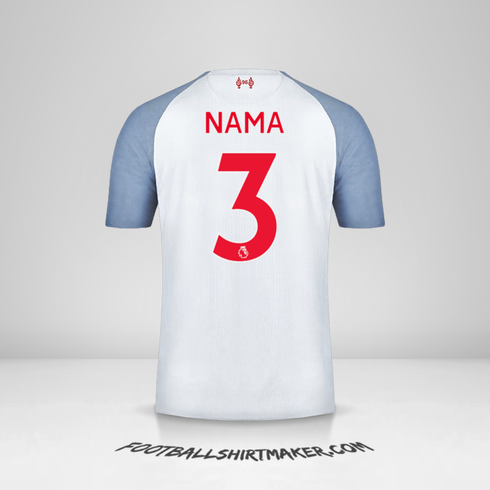 Jersey Liverpool FC 2018/19 Ketiga -  nama - 3