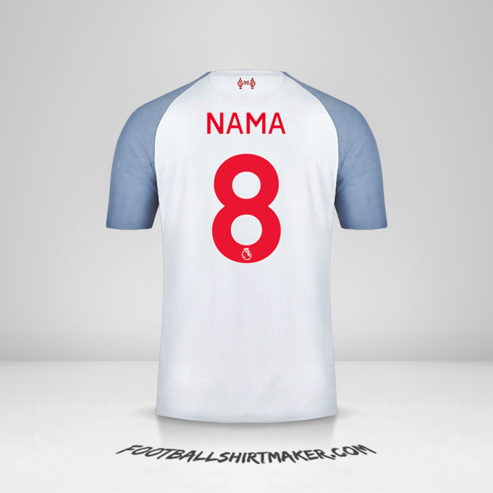 Jersey Liverpool FC 2018/19 Ketiga -  nama - 8