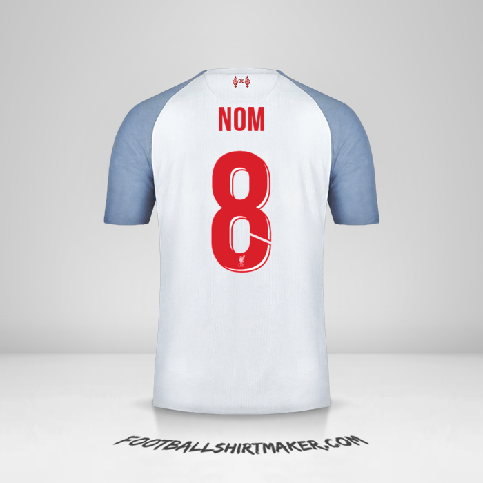 Maillot Liverpool FC Cup 2018/19 Troisième -  nom - 8