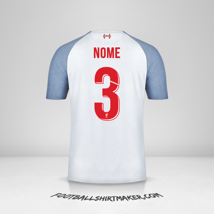 Maglia Liverpool FC Cup 2018/19 Terza -  nome - 3