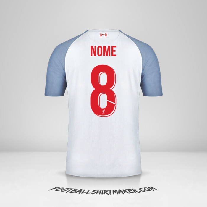 Camisa Liverpool FC Cup 2018/19 Terceira -  nome - 8