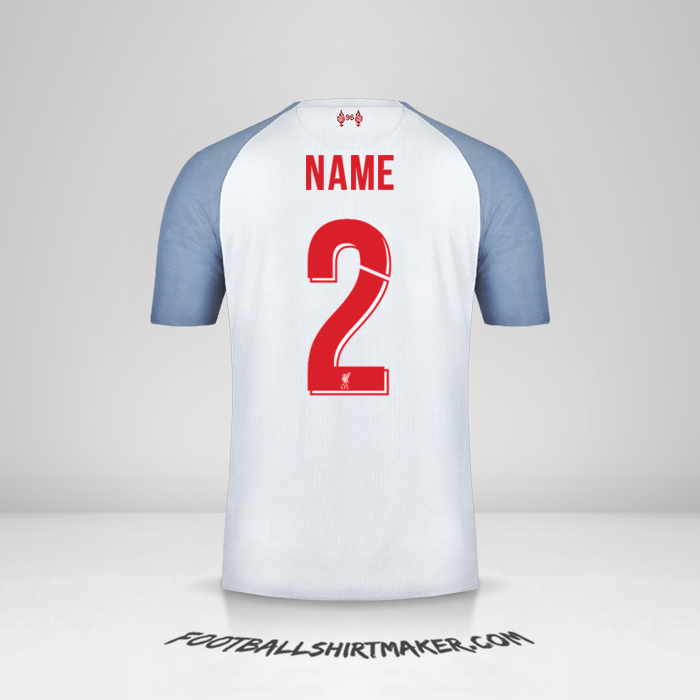 Shirt Liverpool FC Cup 2018/19 Third -  name - 2