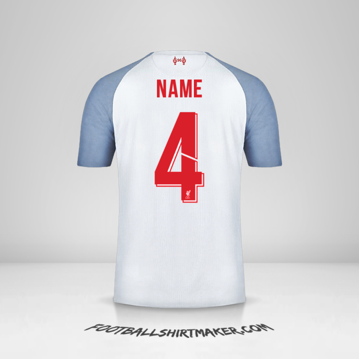 Jersey Liverpool FC Cup 2018/19 Third -  name - 4