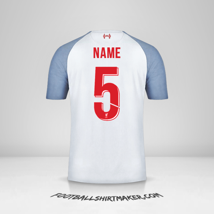 Trikot Liverpool FC Cup 2018/19 Dritte -  name - 5