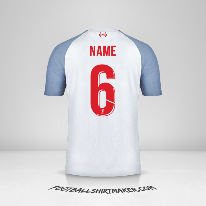 Trikot Liverpool FC Cup 2018/19 Dritte -  name - 6