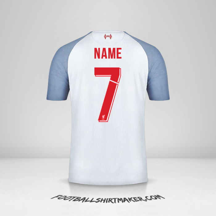 Jersey Liverpool FC Cup 2018/19 Third -  name - 7
