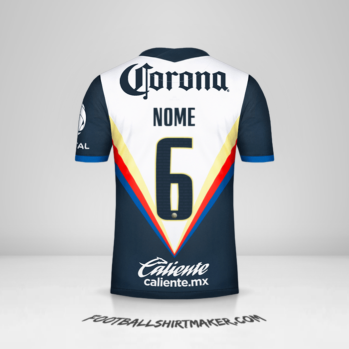 Maglia Club America 2020/21 Seconda -  nome - 6