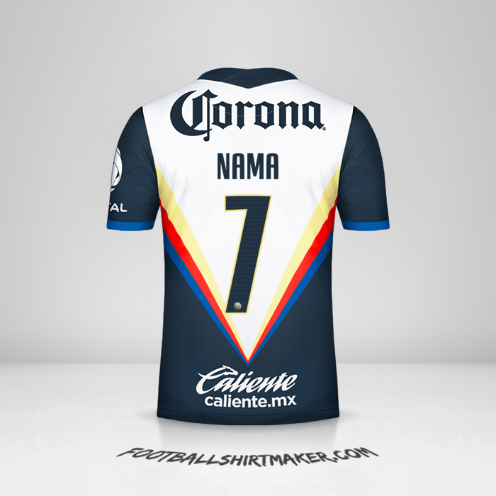 Jersey Club America 2020/21 Alternatif -  nama - 7