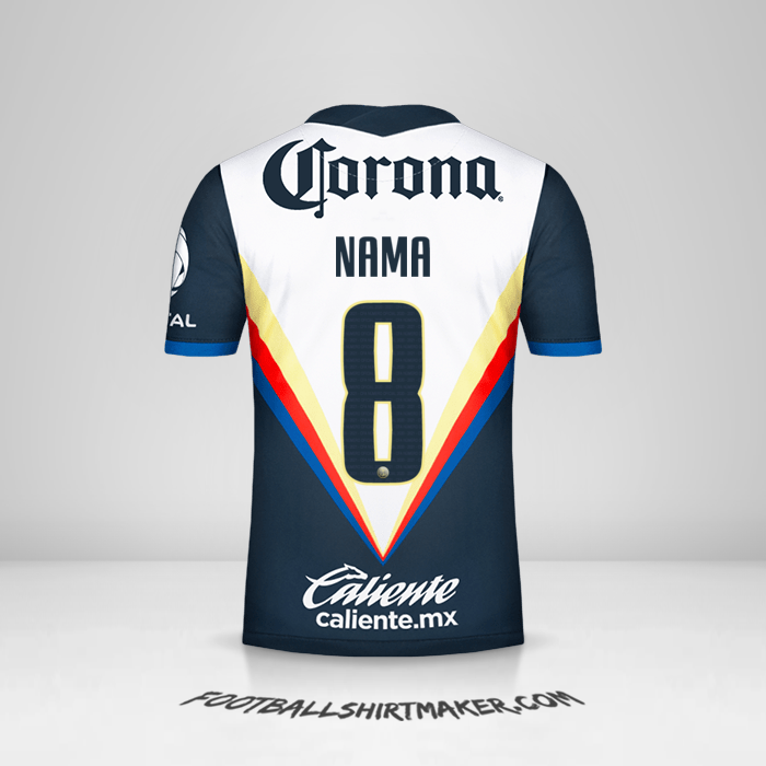 Jersey Club America 2020/21 Alternatif -  nama - 8