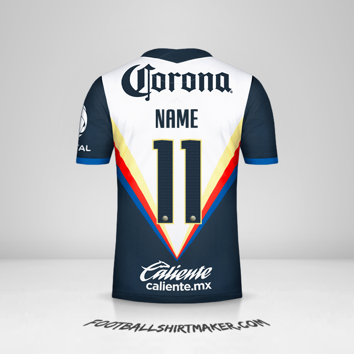 Shirt Club America 2020/21 Away -  name - 11
