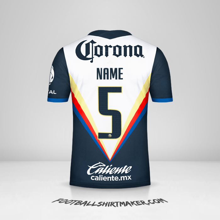 Trikot Club America 2020/21 Auswärts -  name - 5
