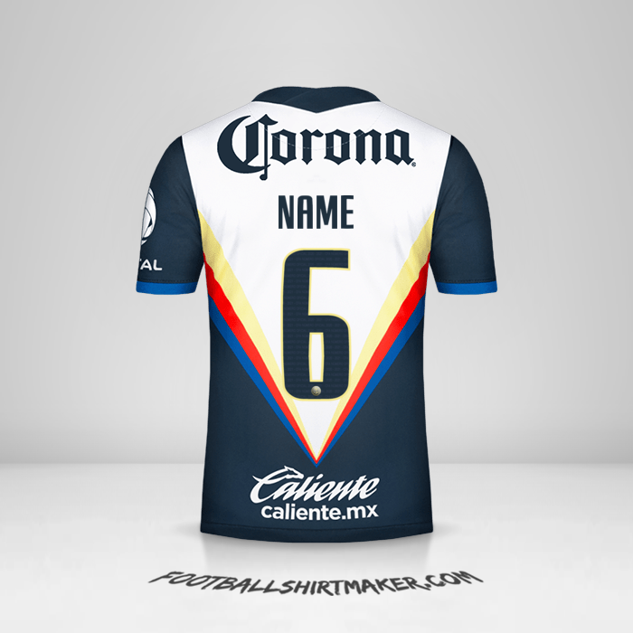 Trikot Club America 2020/21 Auswärts -  name - 6