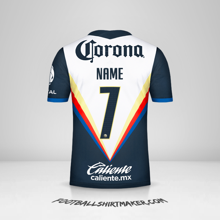 Trikot Club America 2020/21 Auswärts -  name - 7