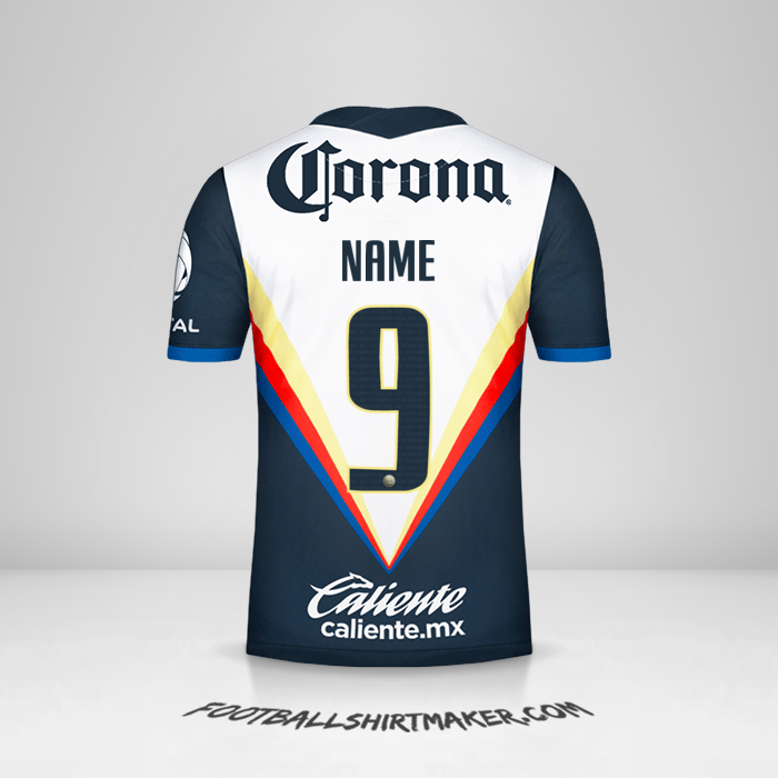 Trikot Club America 2020/21 Auswärts -  name - 9