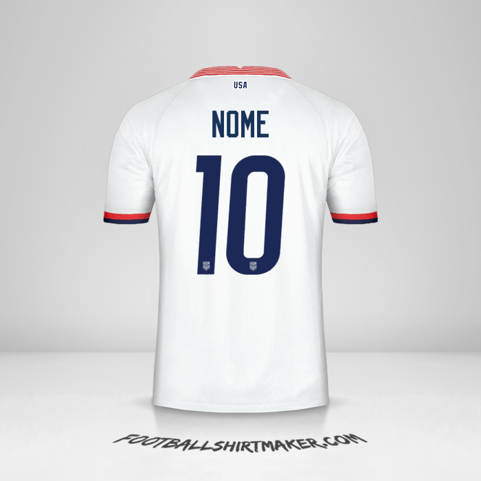 Maglia Stati Uniti 2020 -  nome - 10