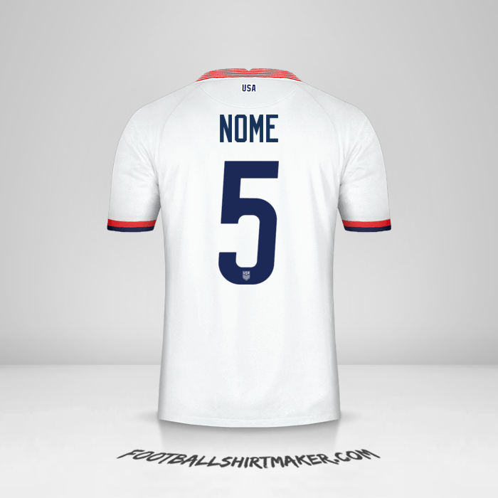 Maglia Stati Uniti 2020 -  nome - 5