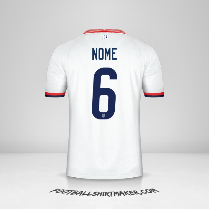 Maglia Stati Uniti 2020 -  nome - 6