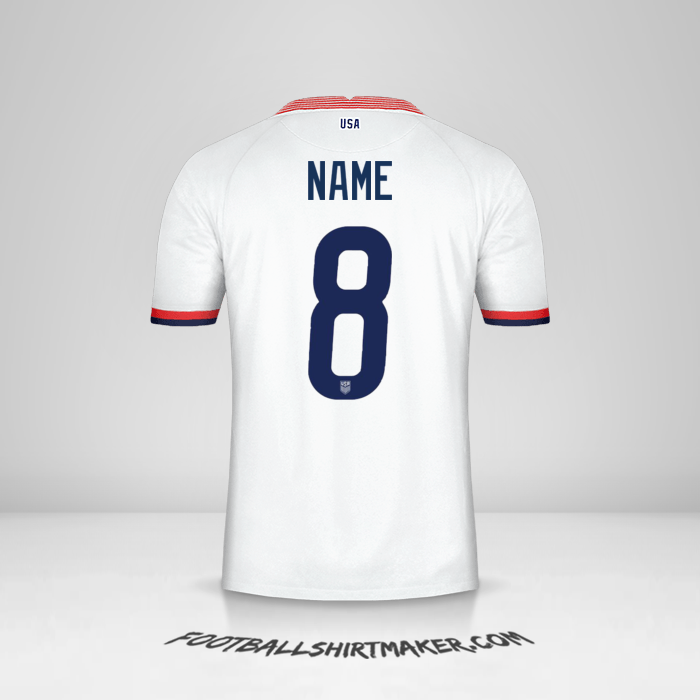 Trikot Vereinigte Staaten 2020 -  name - 8