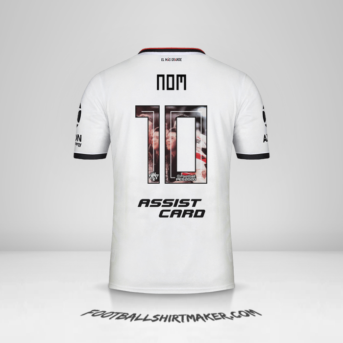 Maillot River Plate 2019/20 Troisième -  nom - 10