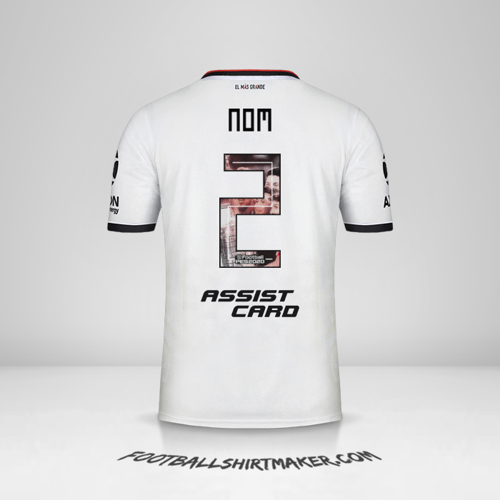 Maillot River Plate 2019/20 Troisième -  nom - 2