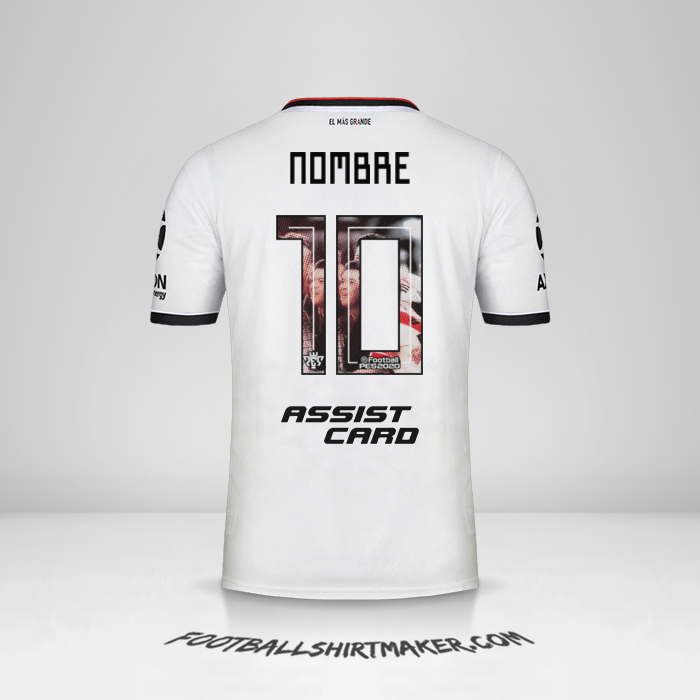 Jersey River Plate 2019/20 Tercera -  nombre - 10