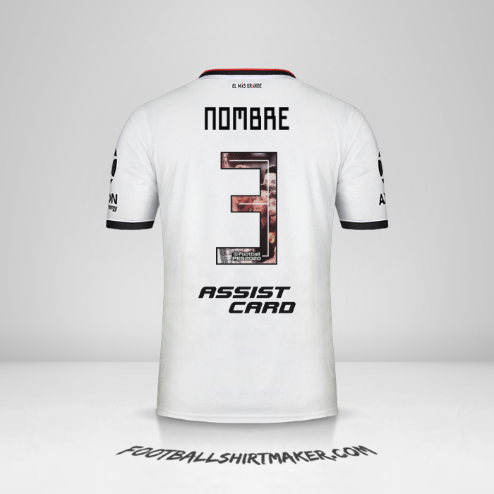 Jersey River Plate 2019/20 Tercera -  nombre - 3