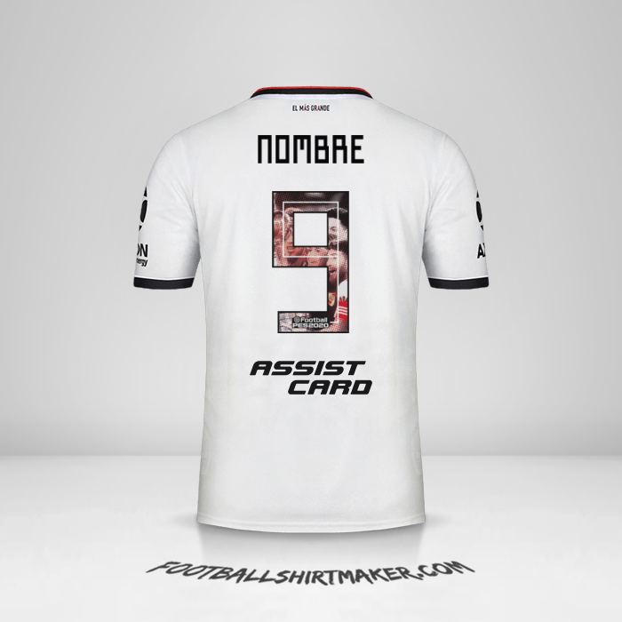 Jersey River Plate 2019/20 Tercera -  nombre - 9