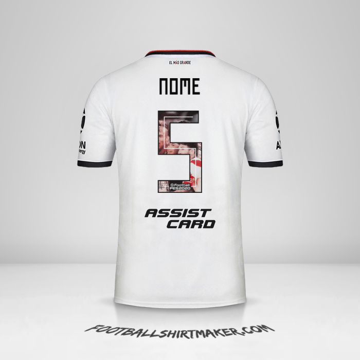 Camisola River Plate 2019/20 Terceira -  nome - 5