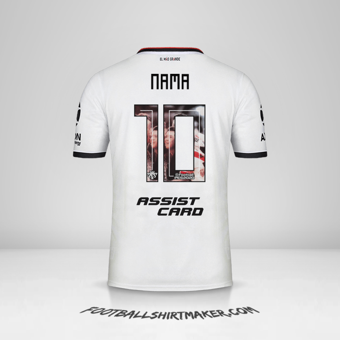 Jersey River Plate 2019/20 Ketiga -  nama - 10